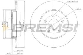 Bremsi CD7126S - BRAKE PADS