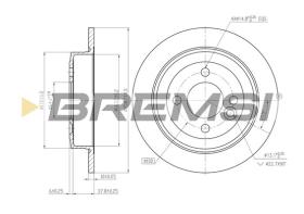 Bremsi CD7128S - BRAKE PADS