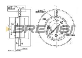 Bremsi CD7130V - BRAKE PADS