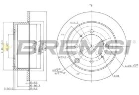 Bremsi CD7141S - BRAKE PADS