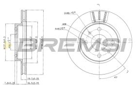 Bremsi CD7142V - BRAKE PADS