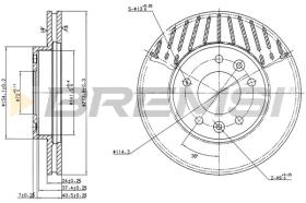 Bremsi CD7146V - BRAKE PADS