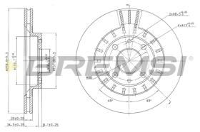 Bremsi CD7147V - BRAKE PADS