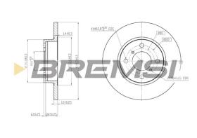 Bremsi CD7148S - BRAKE PADS