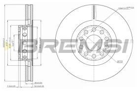 Bremsi CD7150V - BRAKE PADS