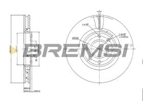 Bremsi CD7152V - BRAKE PADS