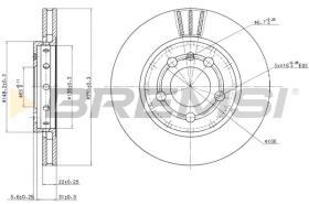 Bremsi CD7154V - BRAKE PADS