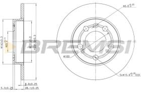 Bremsi CD7155S - BRAKE PADS