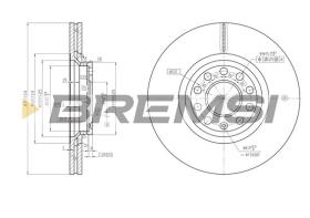 Bremsi CD7156V - BRAKE PADS