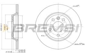 Bremsi CD7158S - BRAKE PADS