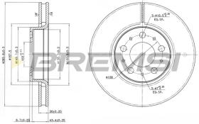 Bremsi CD7163V - BRAKE PADS