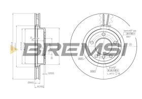 Bremsi CD7174V - BRAKE PADS