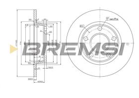 Bremsi CD7177S - BRAKE PADS