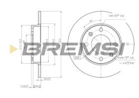 Bremsi CD7178S - BRAKE PADS