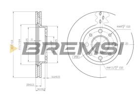 Bremsi CD7179V - BRAKE PADS