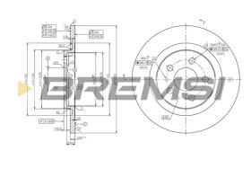 Bremsi CD7181S - BRAKE PADS