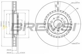 Bremsi CD7183V - BRAKE PADS