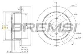 Bremsi CD7187S - BRAKE PADS