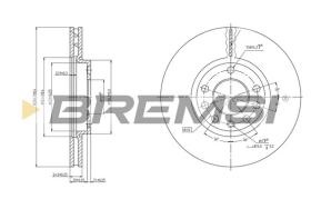 Bremsi CD7191V - BRAKE PADS