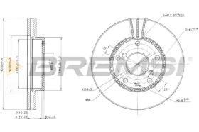 Bremsi CD7192V - BRAKE PADS