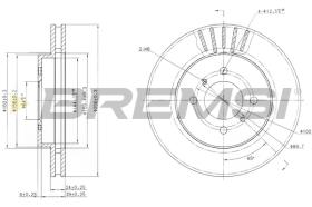 Bremsi CD7193V - BRAKE PADS