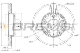 Bremsi CD7210V - BRAKE PADS