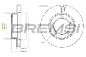 Bremsi CD7211V - BRAKE PADS