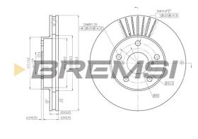 Bremsi CD7216V - BRAKE PADS