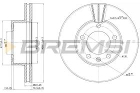 Bremsi CD7217V - BRAKE PADS