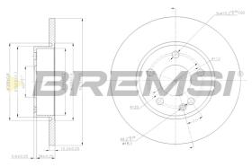 Bremsi CD7219S - BRAKE PADS