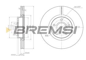 Bremsi CD7225V - BRAKE PADS