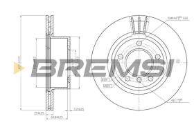 Bremsi CD7229V - BRAKE PADS