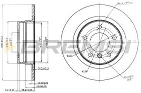 Bremsi CD7230S - BRAKE PADS