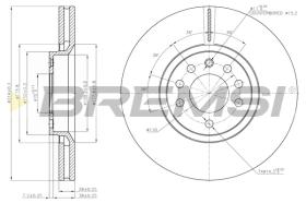 Bremsi CD7237V - BRAKE PADS