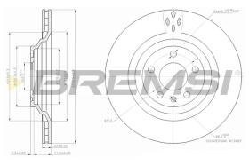 Bremsi CD7240V - BRAKE PADS