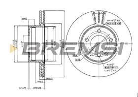 Bremsi CD7241V - BRAKE PADS