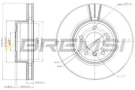 Bremsi CD7242V - BRAKE PADS