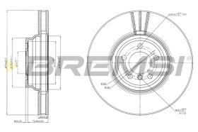 Bremsi CD7246V - BRAKE PADS