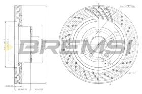 Bremsi CD7248V - BRAKE PADS