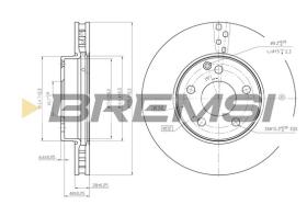 Bremsi CD7252V - BRAKE PADS