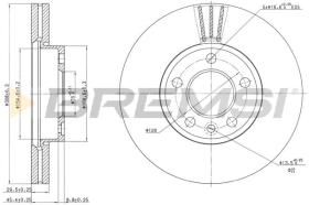 Bremsi CD7253V - BRAKE PADS