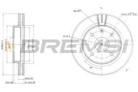 Bremsi CD7257V - BRAKE PADS