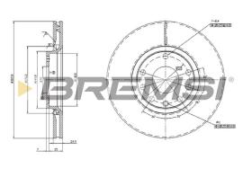 Bremsi CD7261V - BRAKE PADS