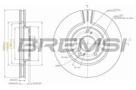 Bremsi CD7266V - BRAKE PADS