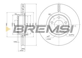 Bremsi CD7277V - BRAKE PADS