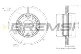 Bremsi CD7278V - BRAKE PADS