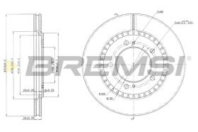 Bremsi CD7282V - BRAKE PADS