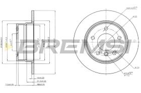 Bremsi CD7284S - BRAKE PADS