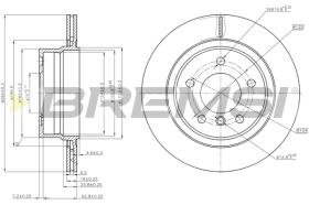 Bremsi CD7285V - BRAKE PADS