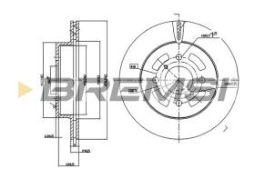 Bremsi CD7287V - BRAKE PADS